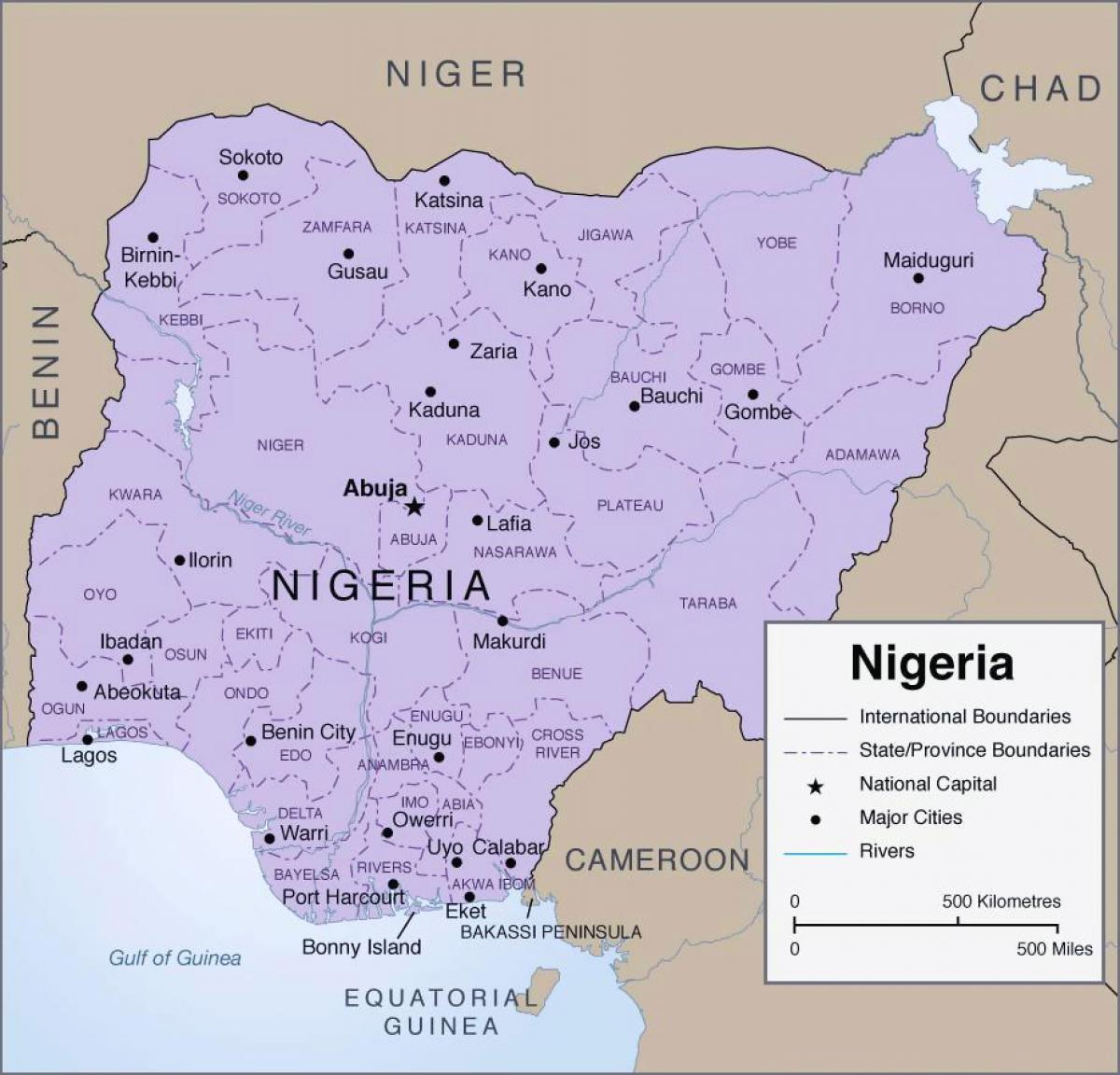 Kart ətraflı Nigeriya